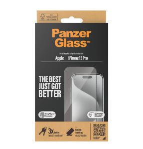 Panzer Glass for iPhone 15 Pro - Clear