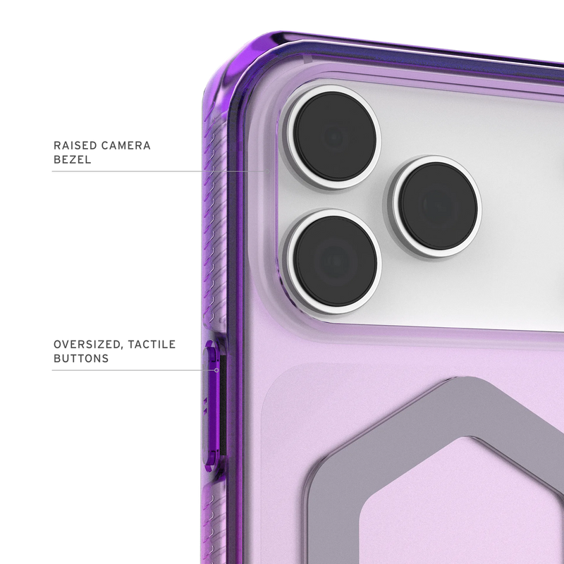 UAG iPhone 17 Pro Max Plyo MagSafe -Purple Pink Ombré