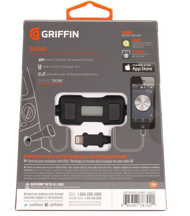 Griffin FM Transmitter with Lightning Connector