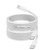 iPhone 15 Charging Cable, 1M Braided Cable USB C to C Cable Fast Charging for Apple iPhone 15/15 Plus/15 Pro/15 Pro Max,iPad,MacBook