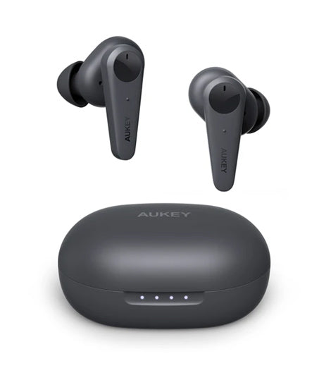 AUKEY N7 Hybrid Active Noise Cancelation Wireless Earbuds - Black