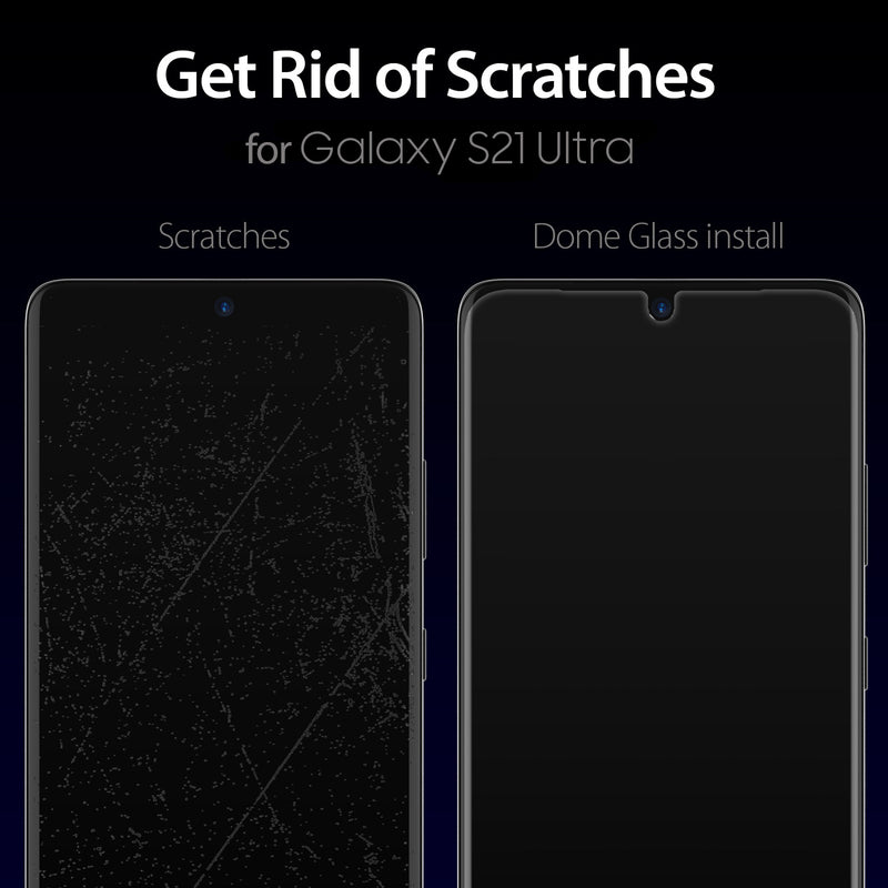 Whitestone Dome Samsung S21 Ultra Dome Glass Pack